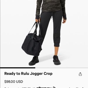 Ready to Rulu Jogger Crop